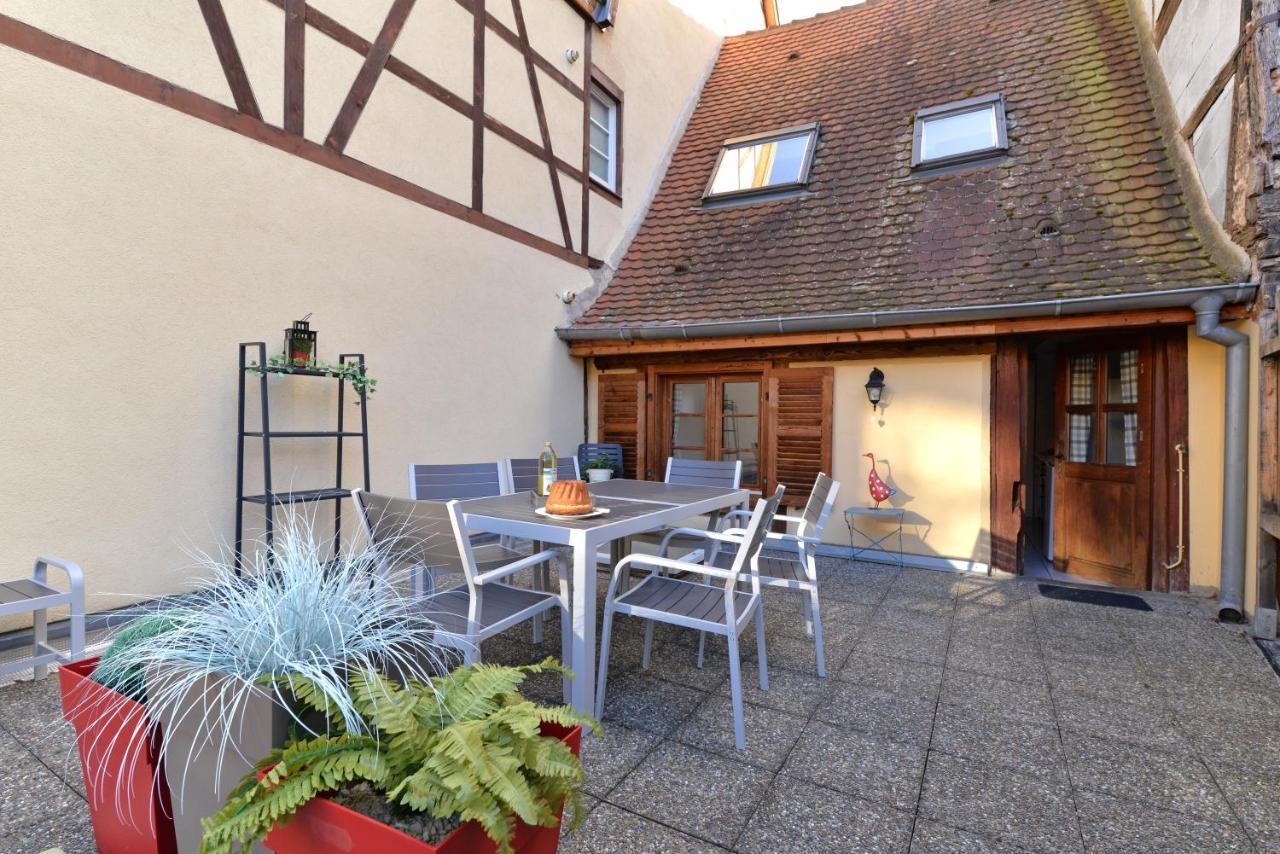 Appartement La Grande Terrasse Du Centre Colmar Exterior foto